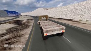 Аварии на высокой скорости BeamNG Drive | CrashBoomPunk