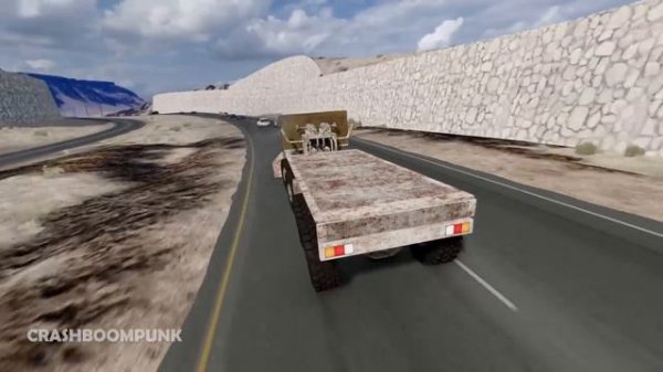 Аварии на высокой скорости BeamNG Drive | CrashBoomPunk