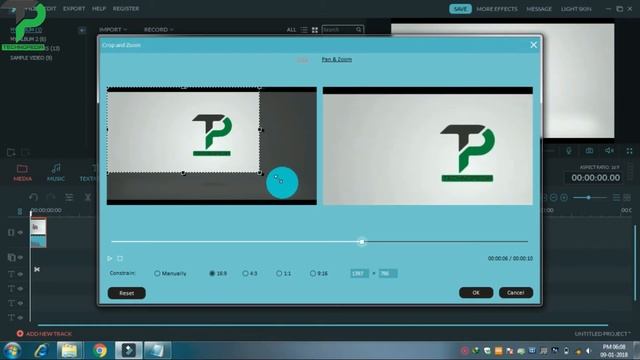 #6 How to crop video in wondershare filmora ll filmora ll by technopedia смотреть онлайн