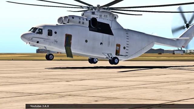 Mil 26 Xplane 11 landing смотреть онлайн