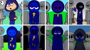 💙Incredibox - Sprunki, но ТОЛЬКО ДЖЕВИН во ВСЕХ человеческих изданиях💙