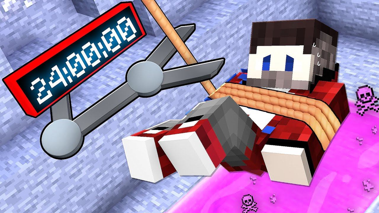 Фиксай 100% ПРОКЛЯТ НА 24 ЧАСА в Майнкрафт!