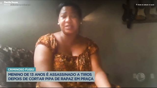 Menino de 13 anos é assassinado a tiros depois de cortar pipa de jovem смотреть онлайн
