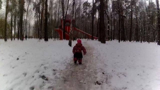 Большая горка в Ногинском парке смотреть онлайн