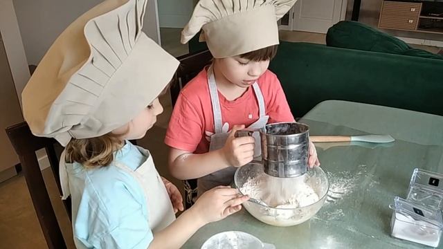 Песочное печенье. Тает во рту. Видео для детей.