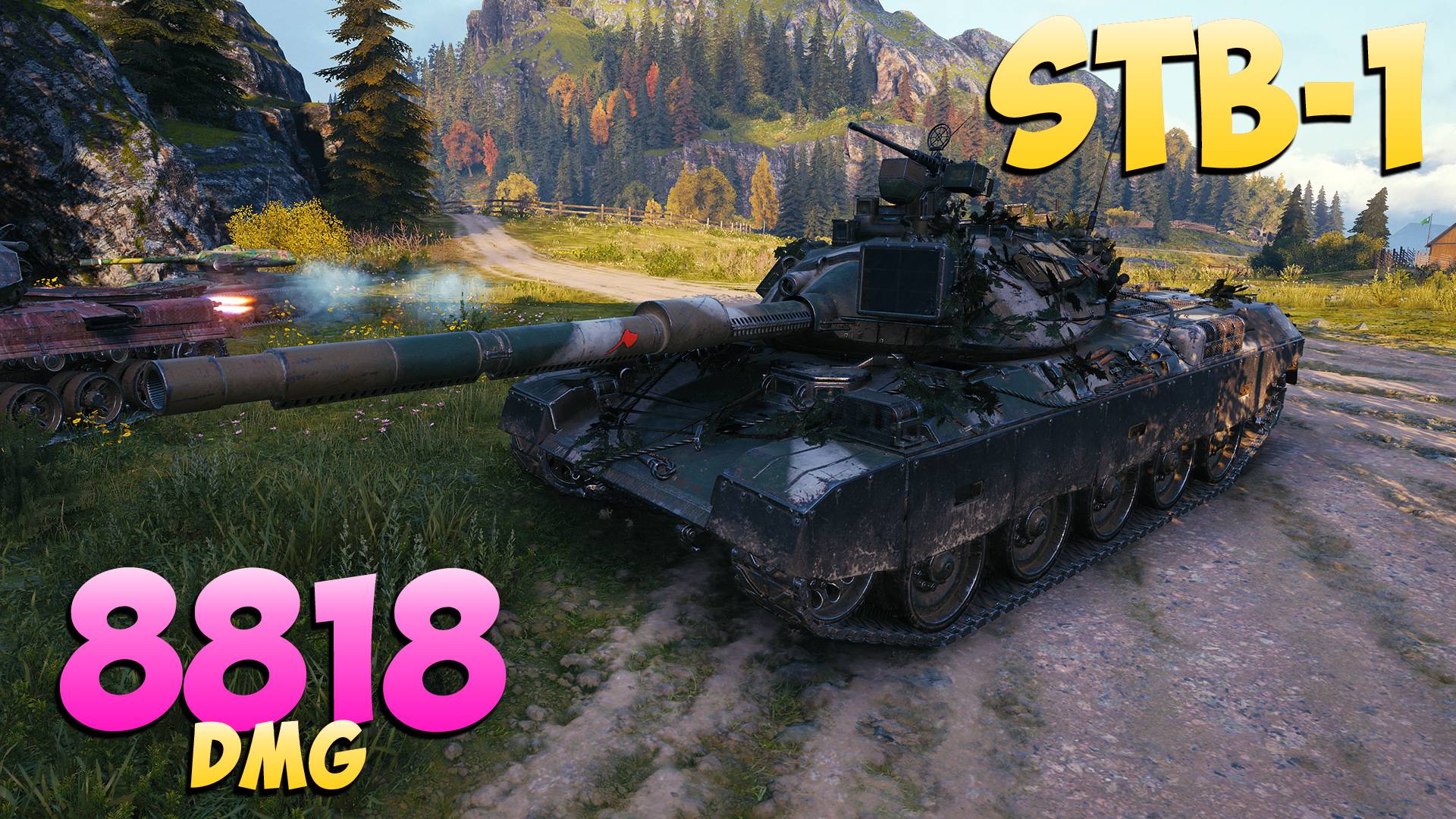STB-1 - 5 Фрагов 8.8K Урона - Отчетливый! - Мир Танков