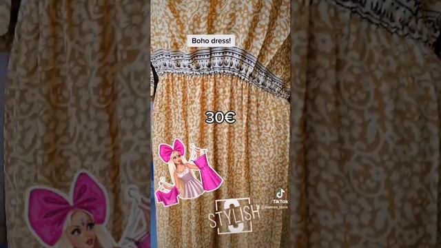 Boho Dress @stancosstore