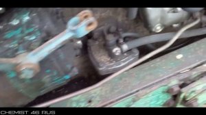 Снял пускач и поставил стартер! Аккумулятор от машины 60 Ампер ЮМЗ 6 КЛ.