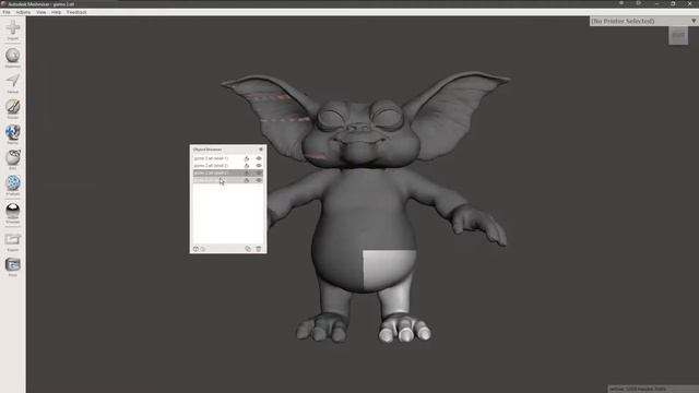 Splitting 3D Printing Models Using Meshmixer