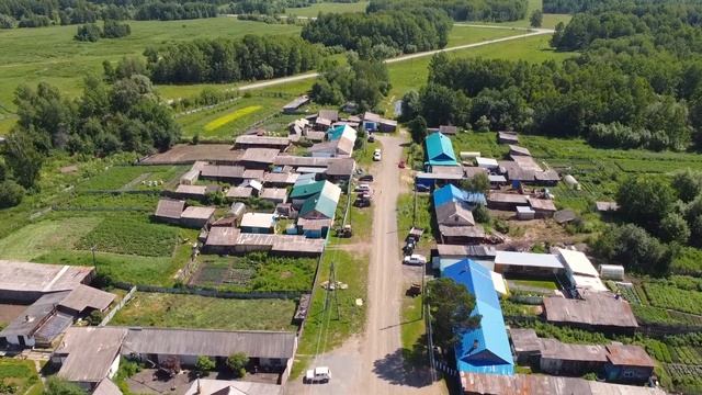 Над с. Березовка Большеулуйского района смотреть онлайн