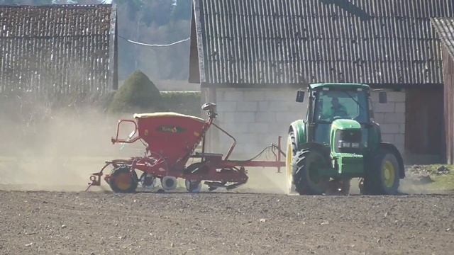 Seeding 2019 | John Deere 6830 & Väderstad Rapid 300C Super XL смотреть онлайн