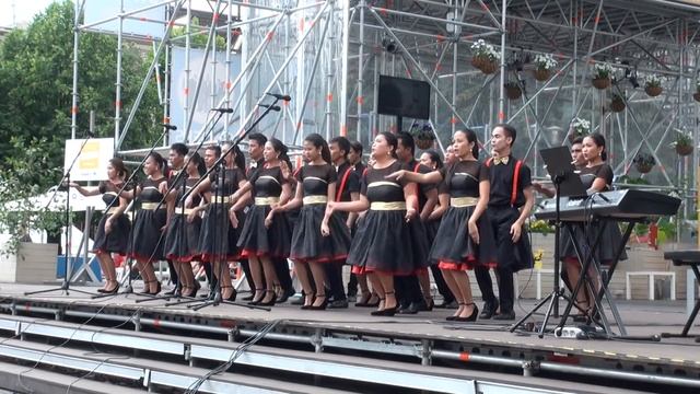 World Choir games 2014. Riga. Esplanāde. Iriga City Singing Ambassadors (16.07.2014 no 12.00) смотреть онлайн