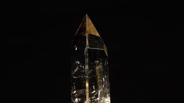P982 - Polished Smoky Citrine Phantom Rainbow Quartz Crystal смотреть онлайн