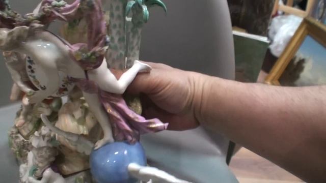 Мейсен 18 век супер музейная фигура в супер состоянии на продажу смотреть онлайн