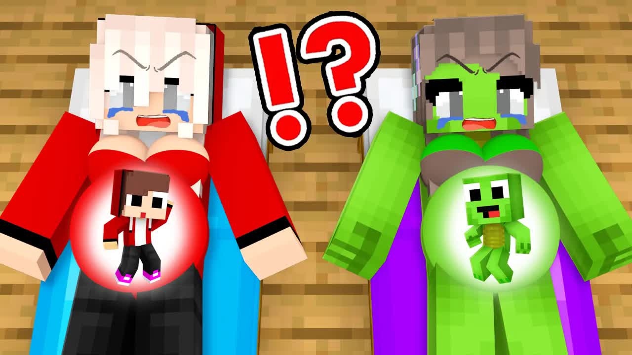 Все женщины беременные в МАЙНКРАФТЕ, мультфильм про Майнкрафт