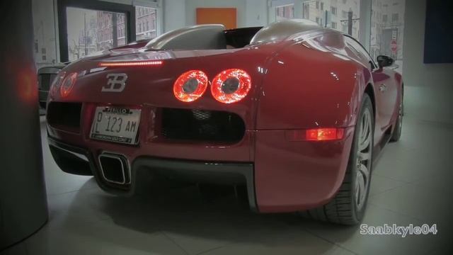 BUGATTI VEYRON STARTUP AND ENGINE SOUNDS COMPILATION