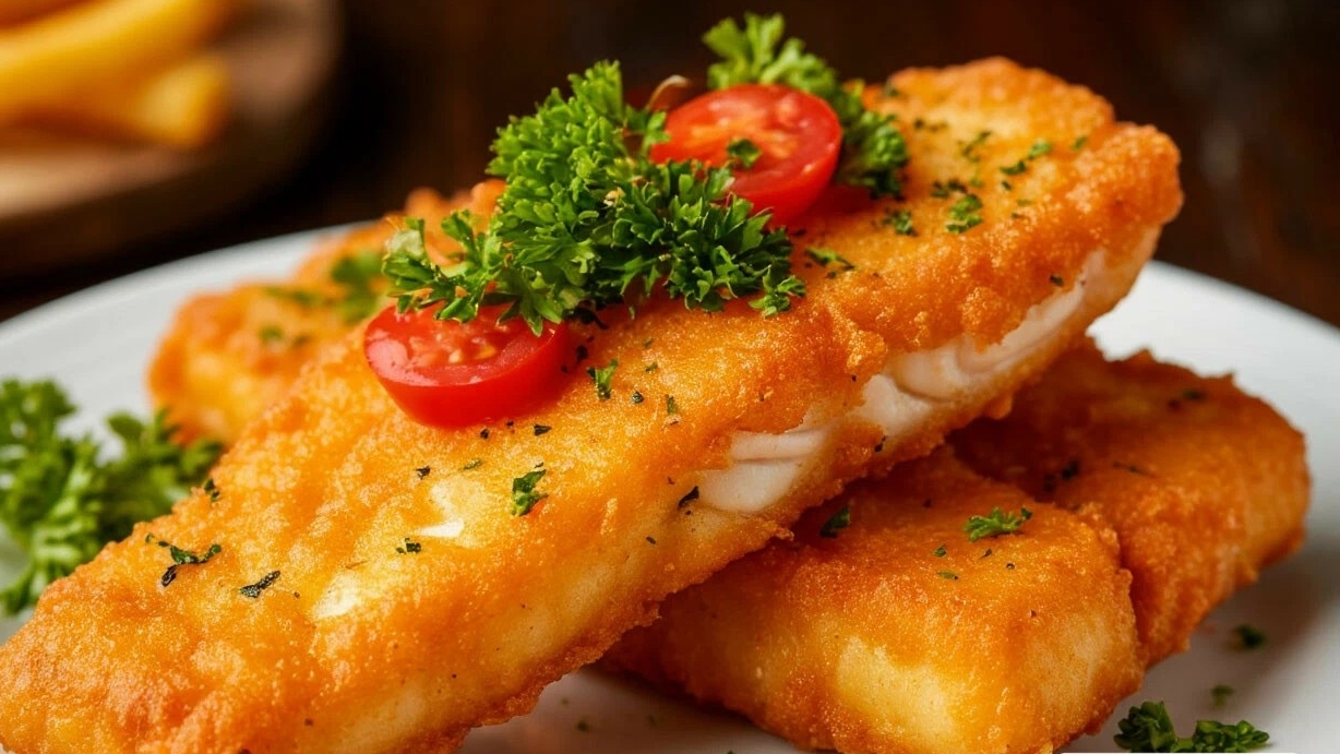 Жареный Минтай (Видео рецепт). смотреть онлайн