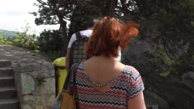 Симеиз. Подъём на гору Дива возле Парк-отеля Симеиз