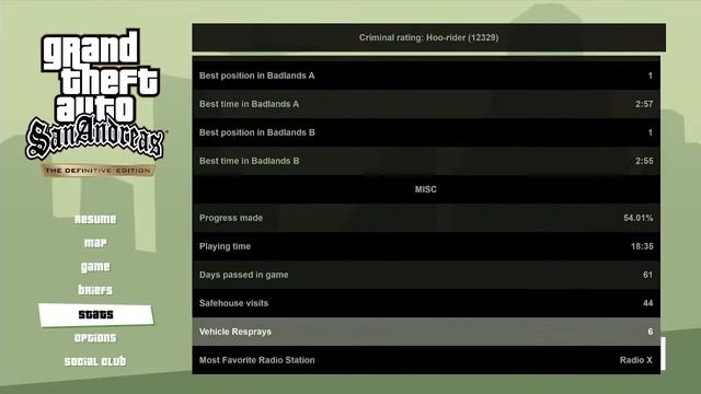 (PS5) GTA San Andreas Definitive Edition - Grinding out side content смотреть онлайн