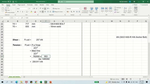 Eaves Connection to Eurocode 3 смотреть онлайн