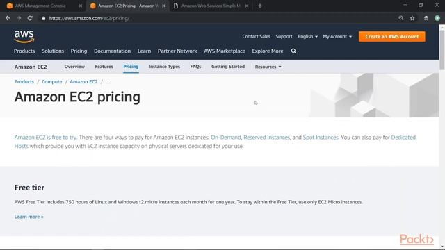AWS Certified Solution Architect Professional – Revision Guide: AWS Costing |packtpub.com смотреть онлайн