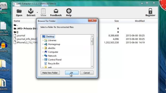 اصلاح ملفات DMG وتحويلها الى IPSW في الويندوز