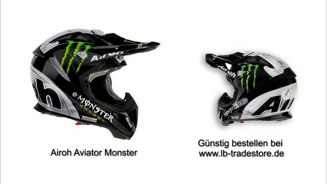 Airoh Aviator Monster Helmet Crosshelmet Helm смотреть онлайн