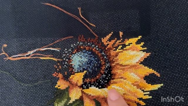 Нарешті вишиваю: старти. Готова робота. Вишивка хрестиком смотреть онлайн