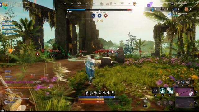 NEW WORLD PVP - Damage Healer! TONS OF HEALS AND DAMAGE смотреть онлайн