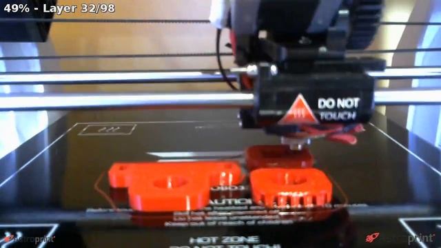 Timelapse Robo R1+ (Tevo Tarantula Upgrade Parts Video 2)