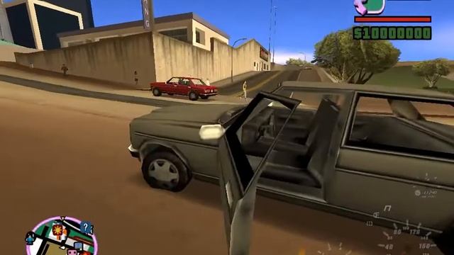 Предупреждение при спущенном (пробитом) колесе Мод GTA SA смотреть онлайн