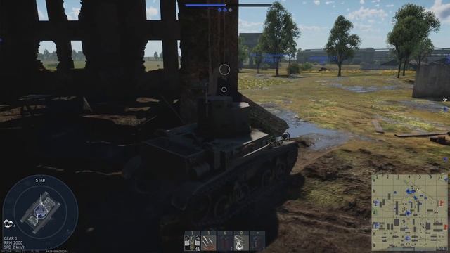 Vehicles of War Thunder (M2 Light Tank) смотреть онлайн