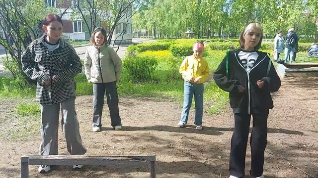 Репетиция танца ко дню защиты детей. смотреть онлайн