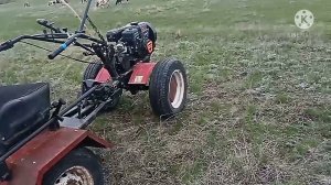 Мотоблок Авангард пробег 20 км.