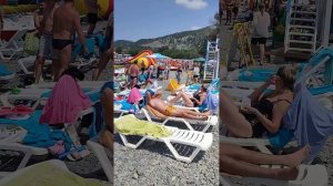 Пляж отеля Мореми, Анапа, Сукко. Июль 2024
