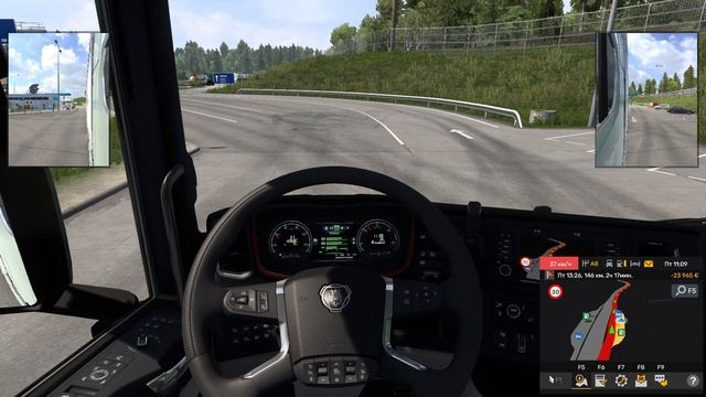 Eurotrucks Simylator 2 . Везем Груз Виные бочки из гановер в эрфурт