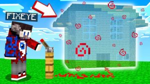 Я Построил Невидимый Дом для Троллинга Друзей в Майнкрафт!