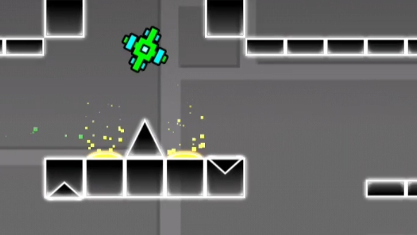 demon park в geometry dash, самый первый демон смотреть онлайн