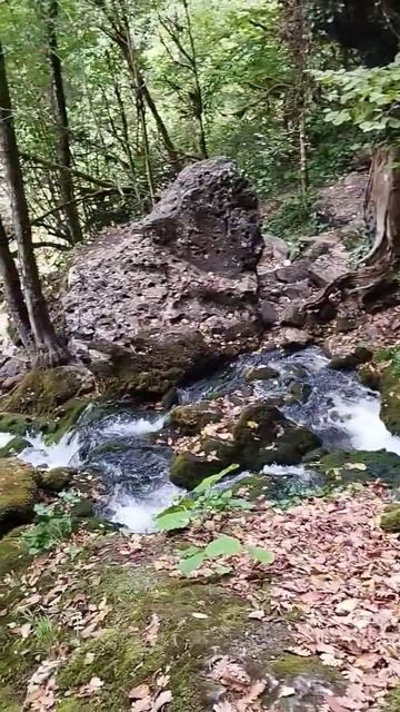 Водопад Исиченко, Мезмай, Апшеронский район #мезмай #водопад #адыгея #осень2023 смотреть онлайн