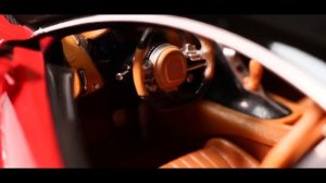 Unboxing of Miniature Diecast Model Car 1:18 scale Bugatti Chiron of Maisto Special Edition