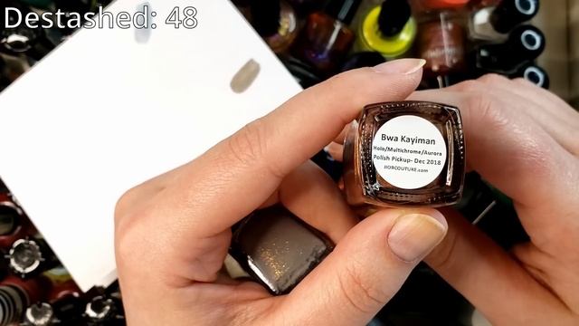 Destash Diaries Episode #8: Over 100 Polishes GONE! смотреть онлайн