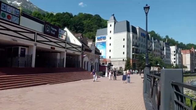 Сочи, п. Красная Поляна, курорт «Роза Хутор» смотреть онлайн