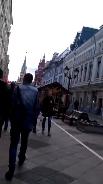 Никольская улица - центр Москвы смотреть онлайн