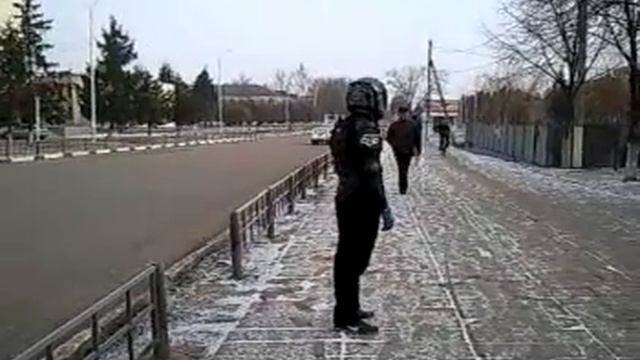 Каневская. МотоДрайв. Никита отрабатывает скидку. ;) смотреть онлайн