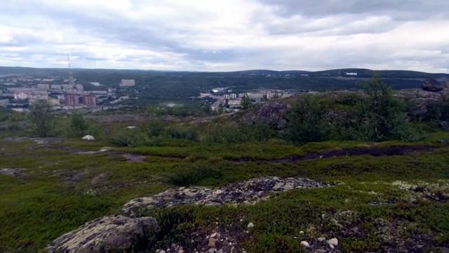 Подъём на гору Горелая в Мурманске смотреть онлайн