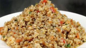 Гречка с овощами