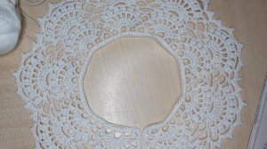 Вязаный воротничок крючком