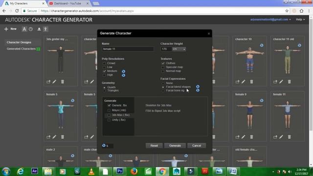 free 3d character full rigging generator use 3ds max or maya смотреть онлайн