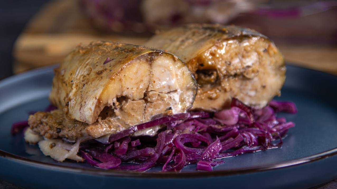 Вкуснее красной рыбы! Скумбрия без возни и заморочек. смотреть онлайн