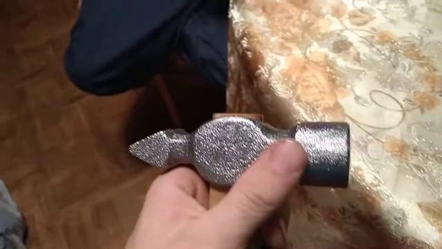 Чудеса молотка, свелеватый ясень и,, ржавый"молоток 20 века!.. смотреть онлайн